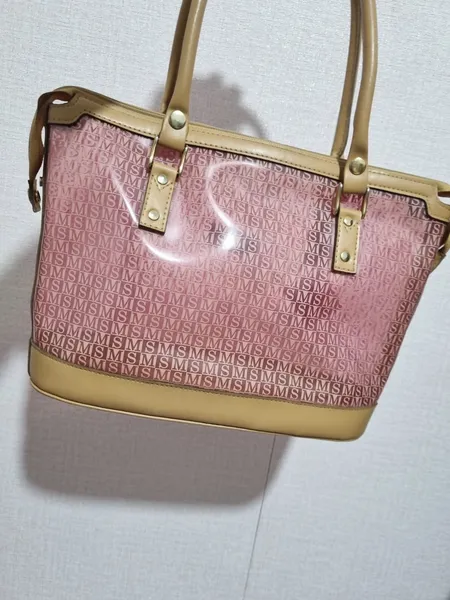 BOLSA MONICA SANCHES ROSINHA DE OMBRO