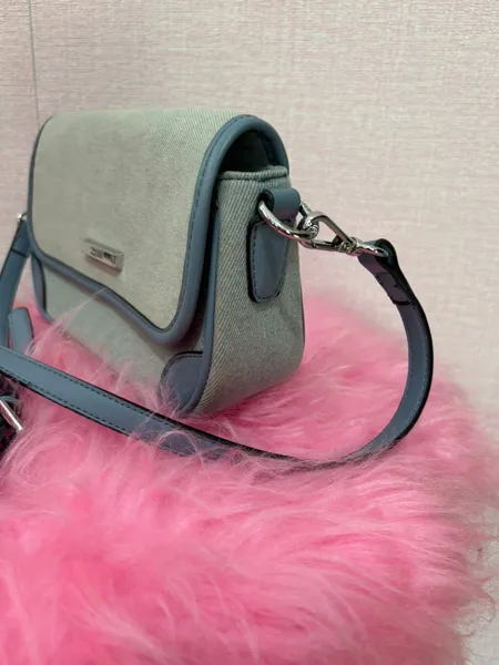 bolsa transversal santa lolla jeans azul