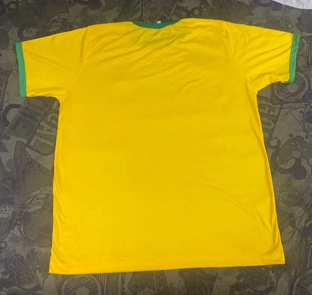 camisa Brasil amarela