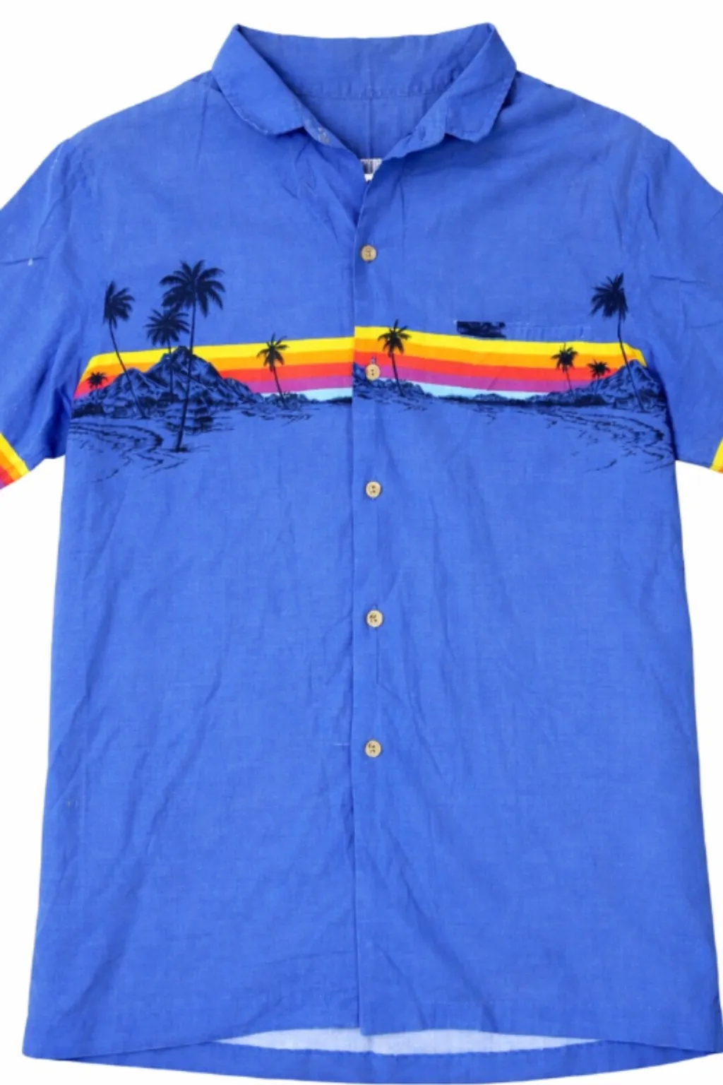 camisa surf azul