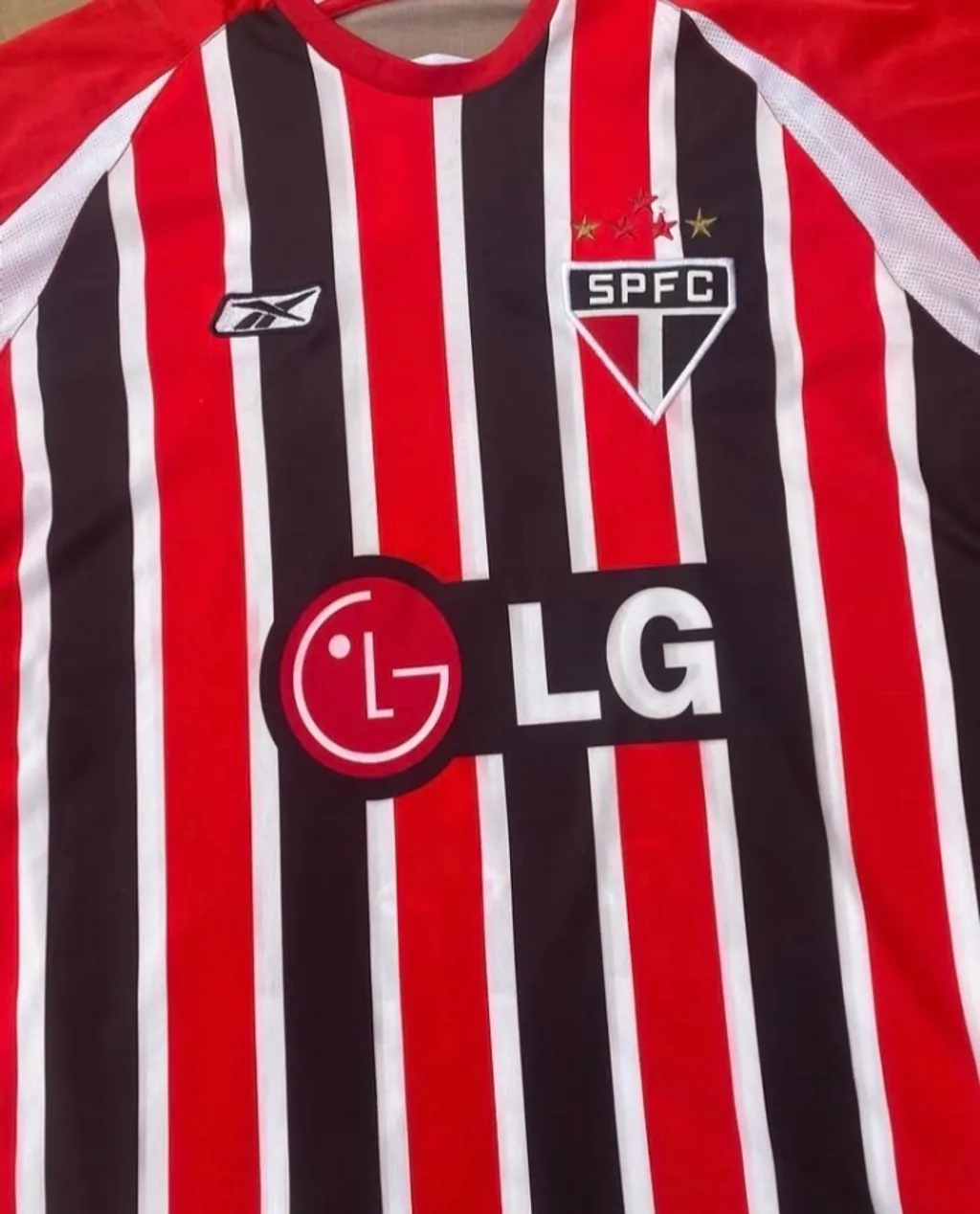 camisa sao paulo reebok