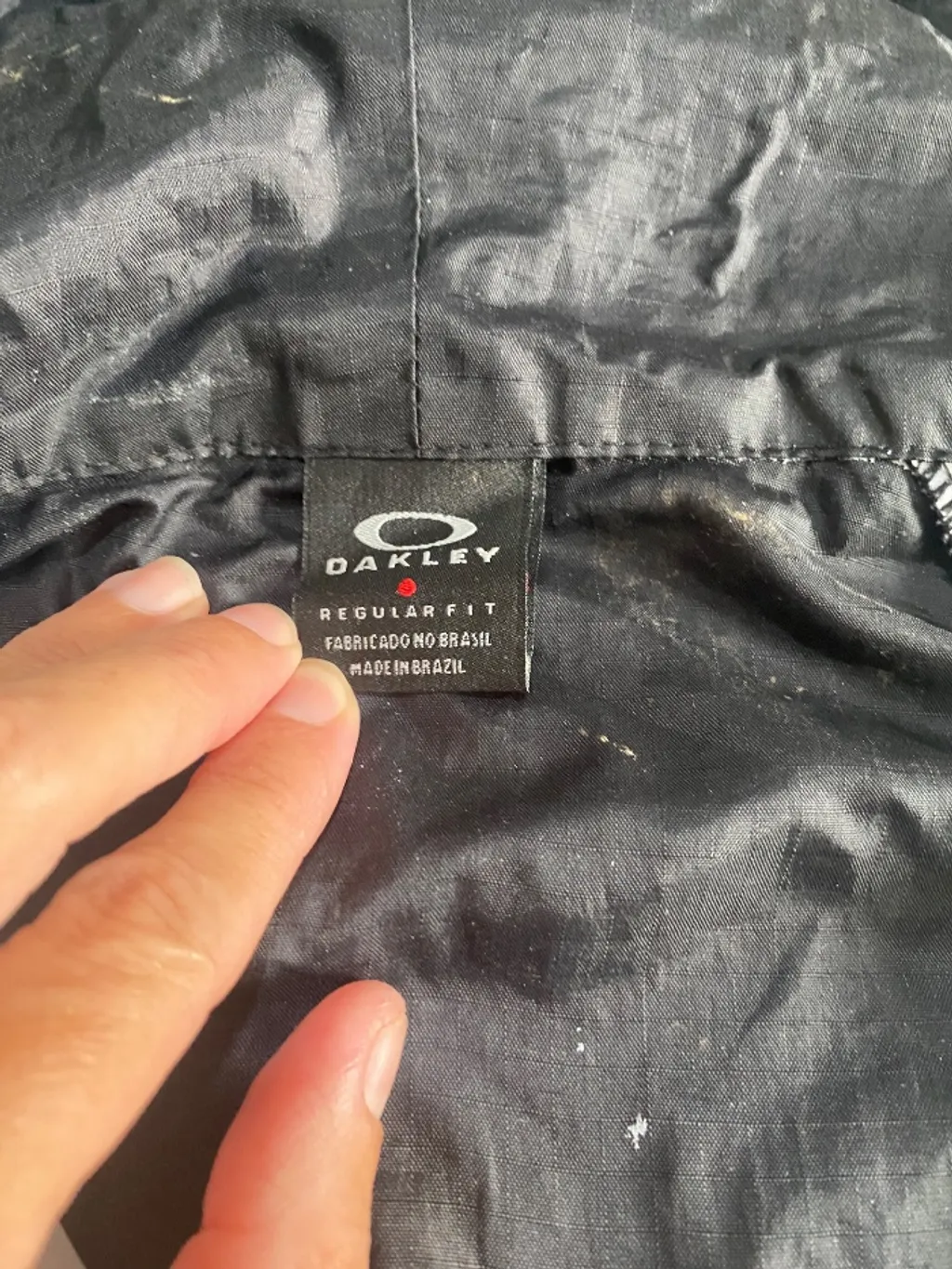 jaqueta oakley corta vento