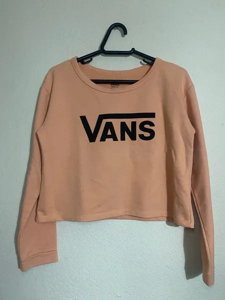 cropped feminina vans