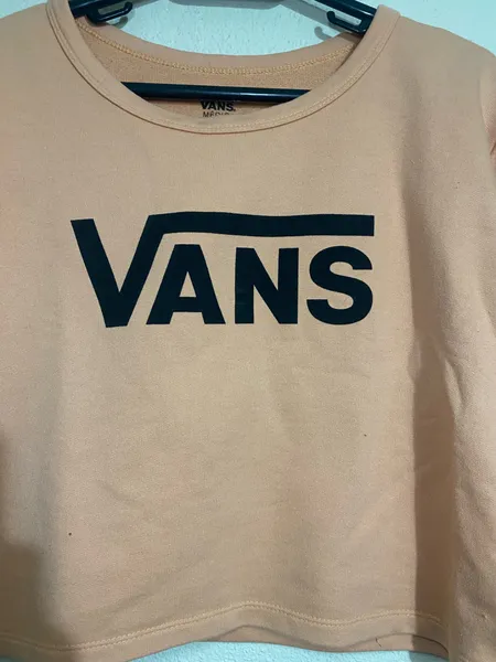 cropped feminina vans