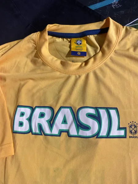 camiseta brasil lidenciada