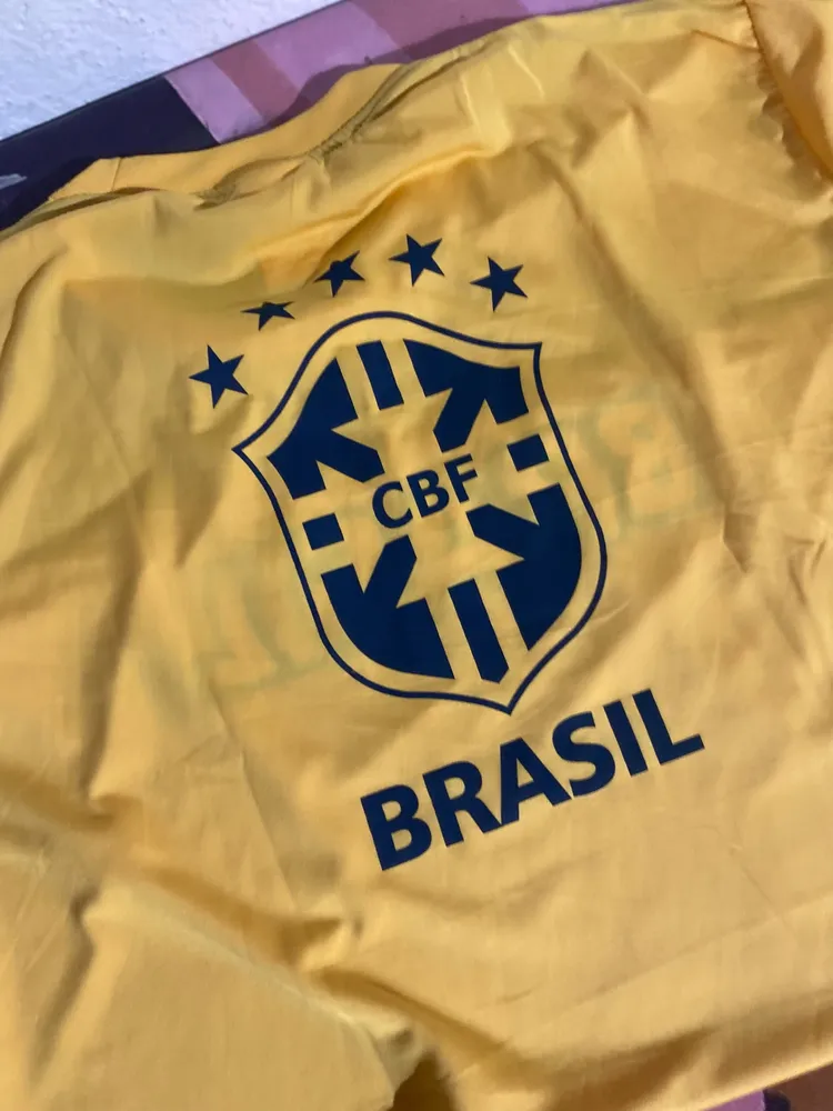 camiseta brasil lidenciada