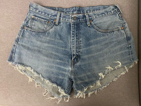 shorts jeans levis feminino