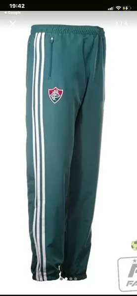 calca agasalho fluminense adidaa