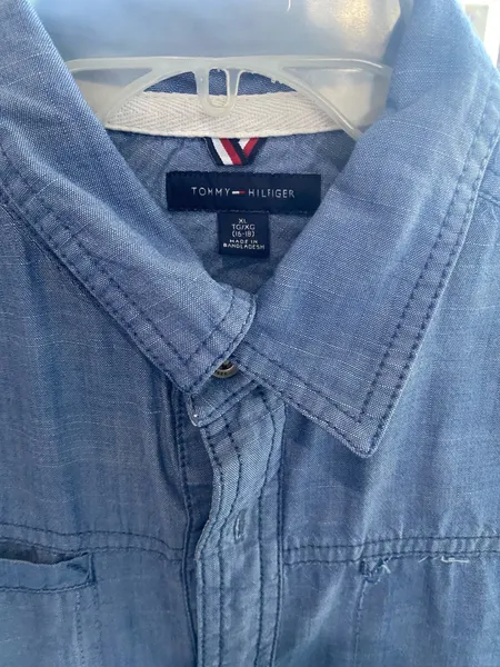 camisa jeans algodao