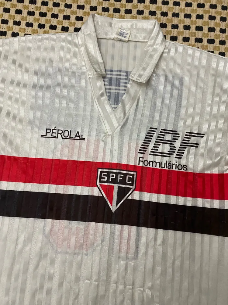 camisa sao paulo perola
