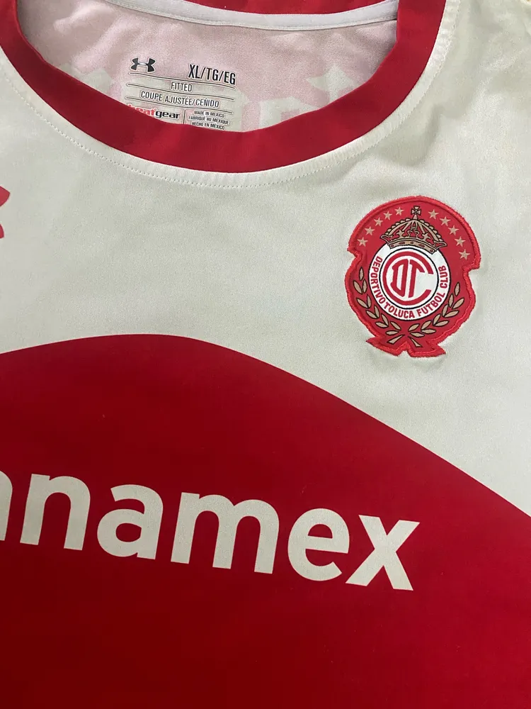camisa  toluca 2015