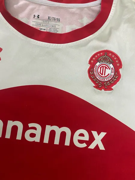 camisa  toluca 2015
