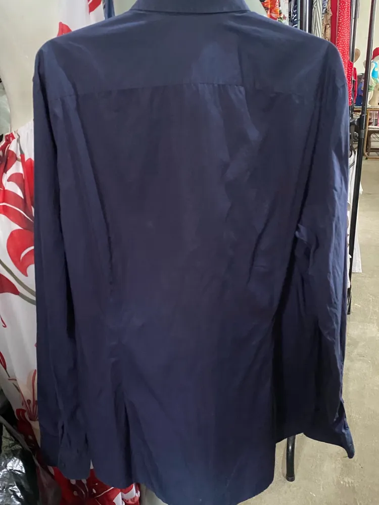 camisa lacoste axul