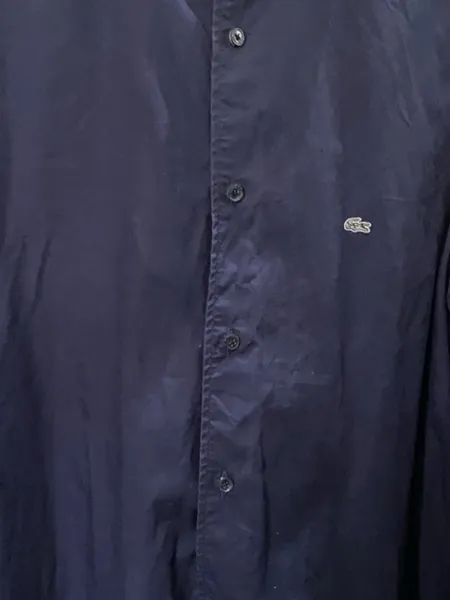 camisa lacoste axul