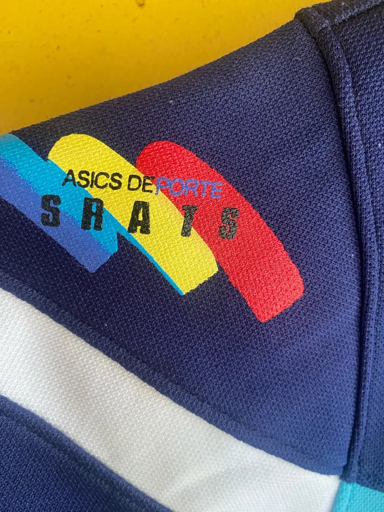 jaqueta track asics vintage