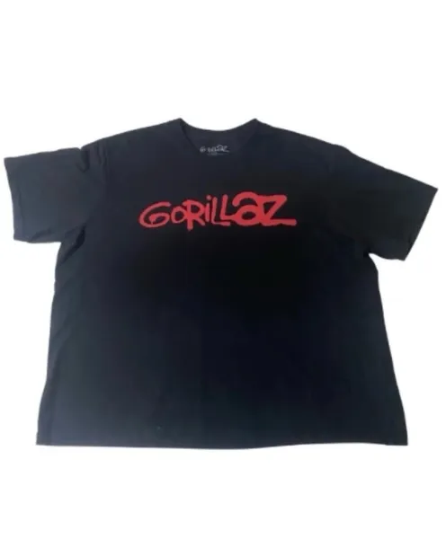 camiseta oversized gorillaz