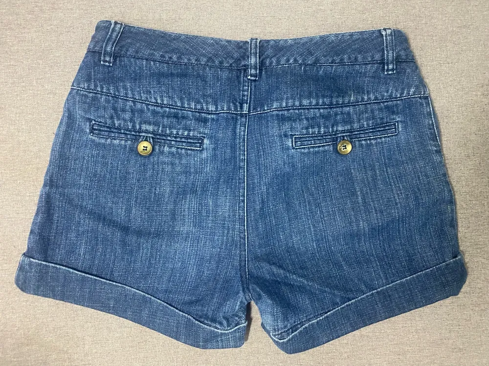 shorts jeans lelis blanc