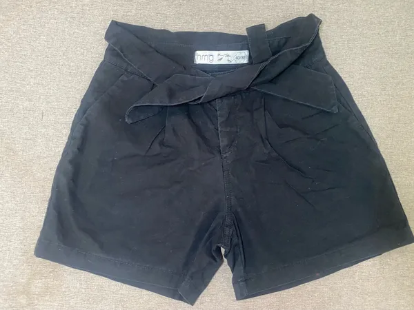 shorts feminino preto hering
