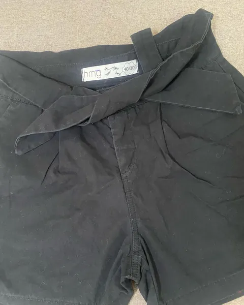 shorts feminino preto hering