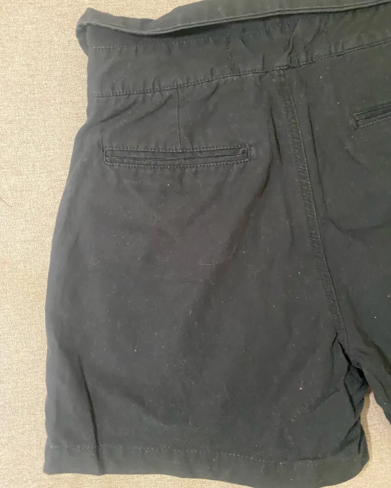 shorts feminino preto hering