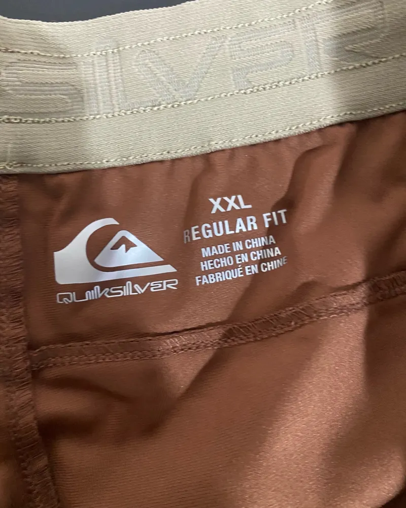bermuda nova quicksilver masc XXL