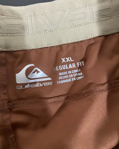 bermuda nova quicksilver masc XXL