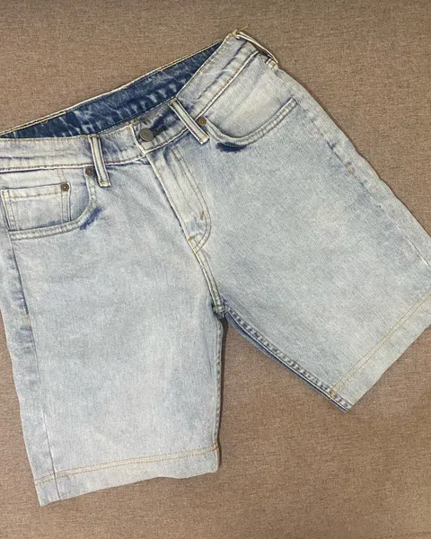 bermuda jeans masculina levis