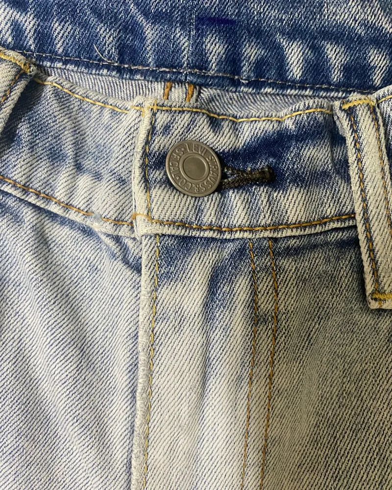 bermuda jeans masculina levis