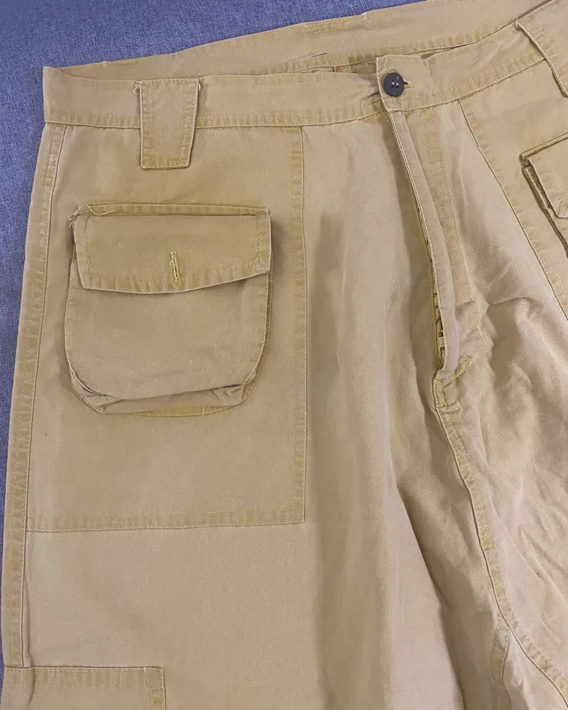 calça amarela feminina