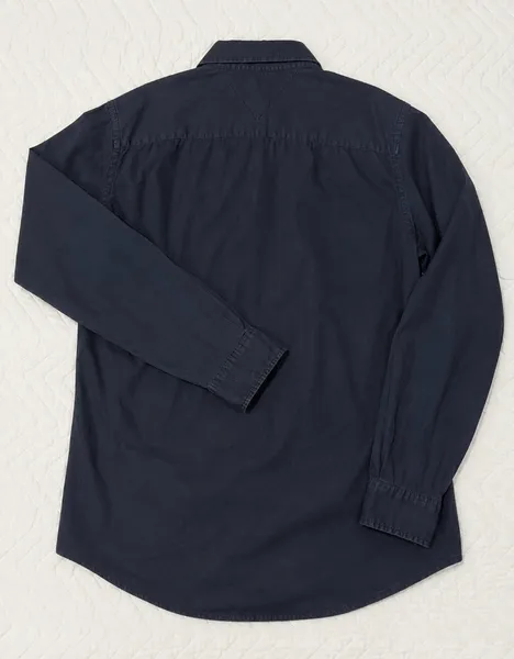camisa preta masculina tommy hilfiger