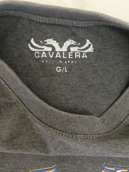 camiseta cinza cavalera original