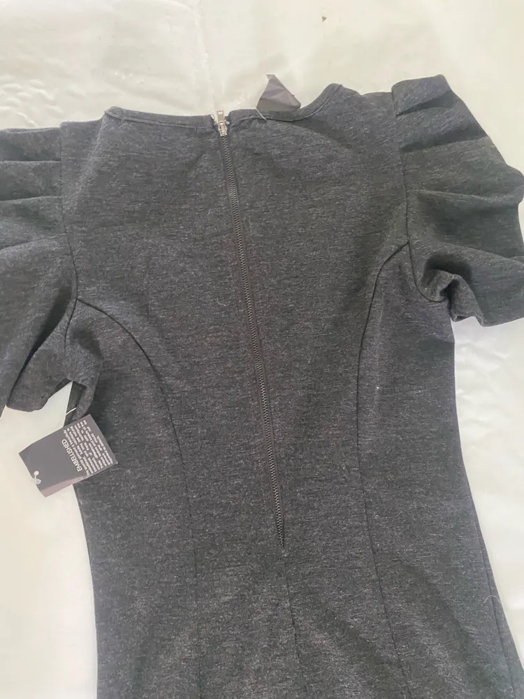 vestido tubinho pedraria novo tam p