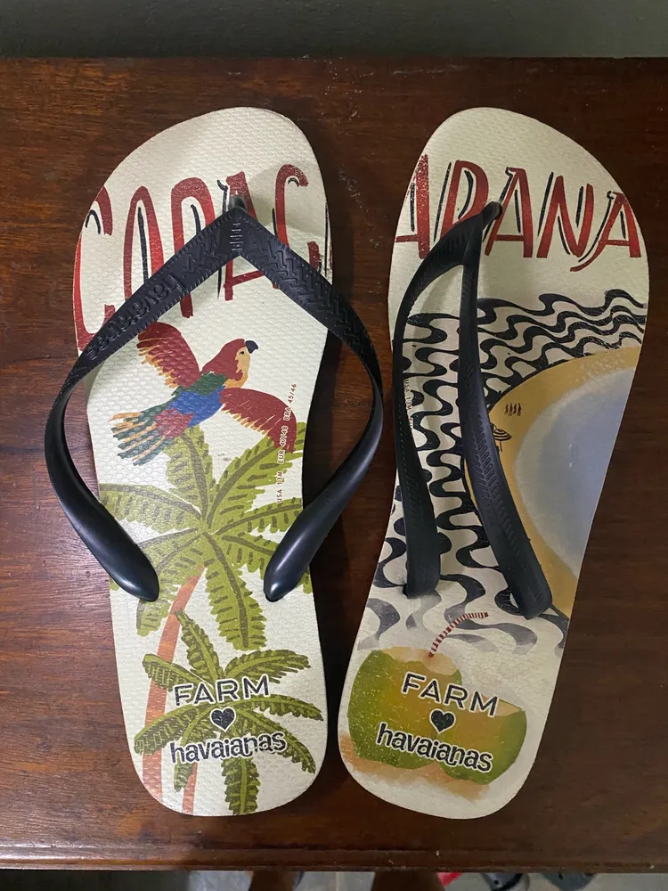 chinelo masculino farm rio
