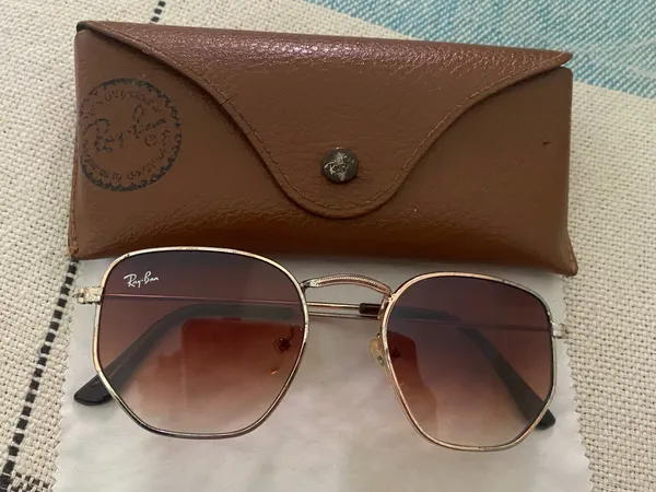 oculos rayban hexagonal