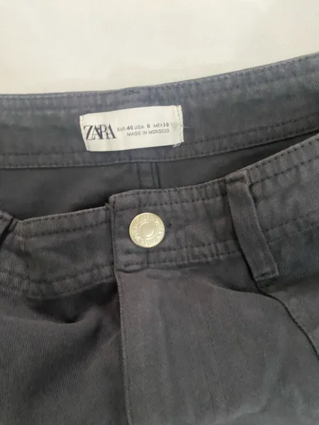 calça zara cargo feminina 38/40