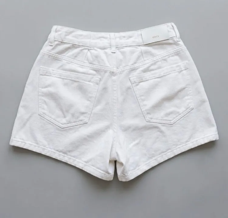 shorts branco feminino iodice