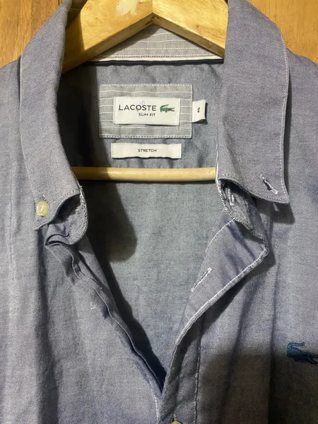 camisa masculina lacoste impecavel