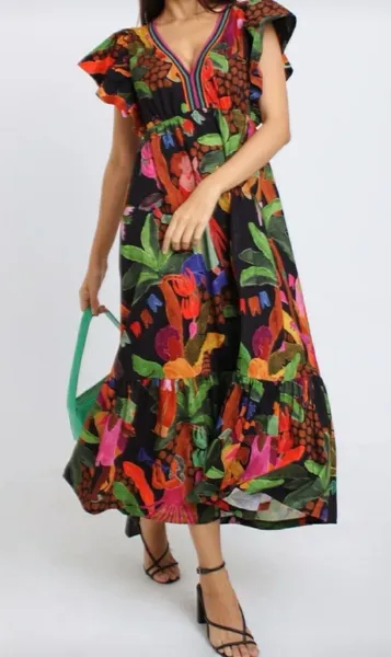 vestido farm dia de festav