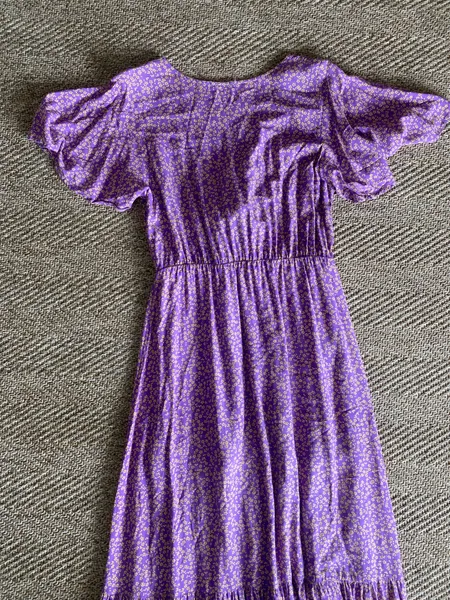 vestido roxo longo de lis
