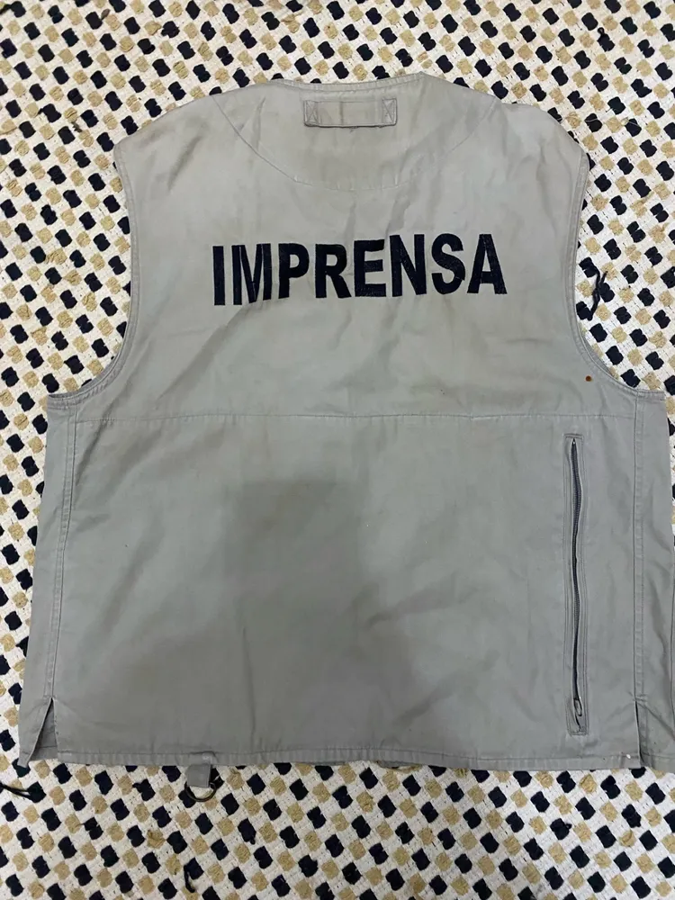 colete imprensa veste g