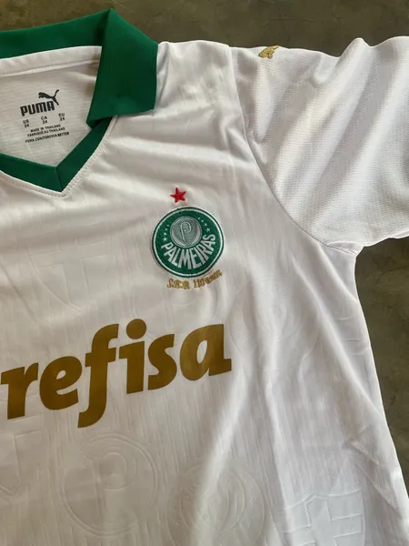 camiseta infantil puma palmeiras original