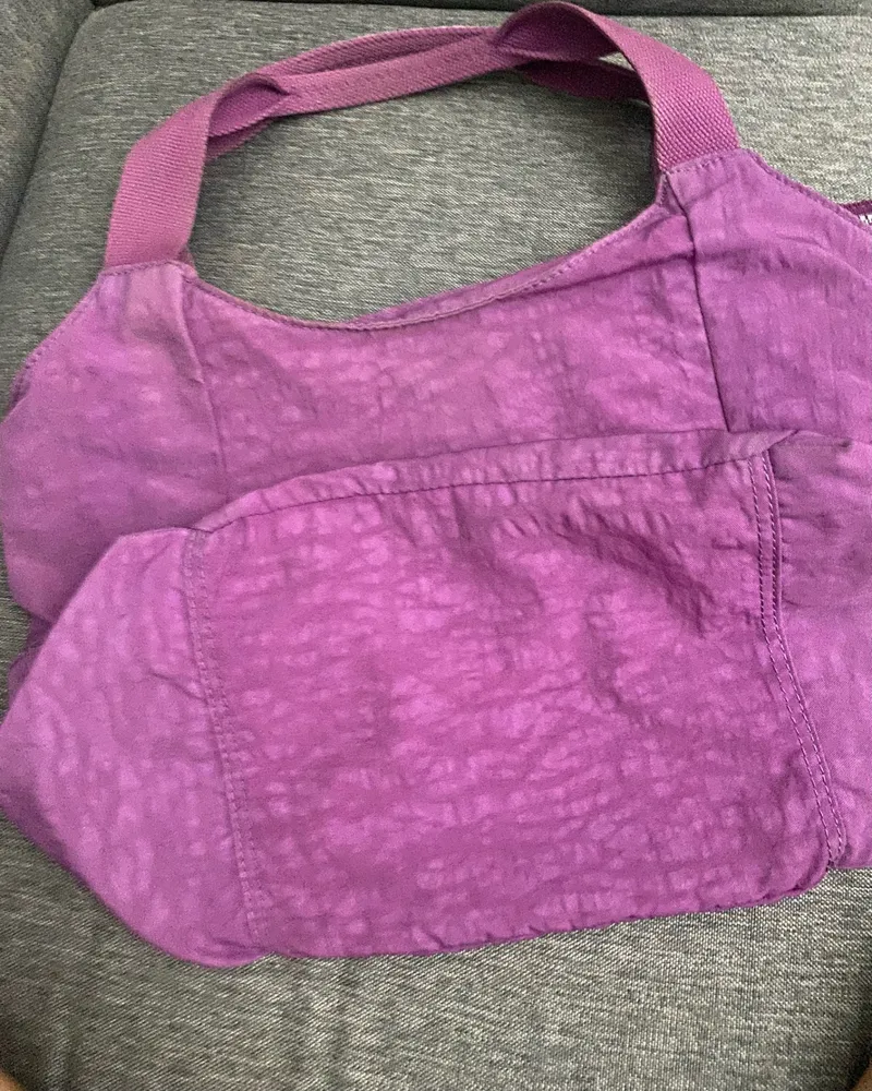 Bolsa ombro KIPLING grande roxa