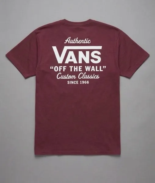Camiseta VANS M bordô