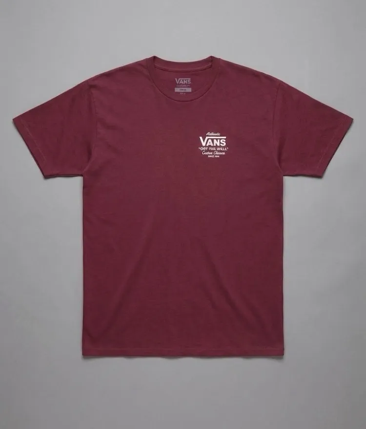 Camiseta VANS M bordô