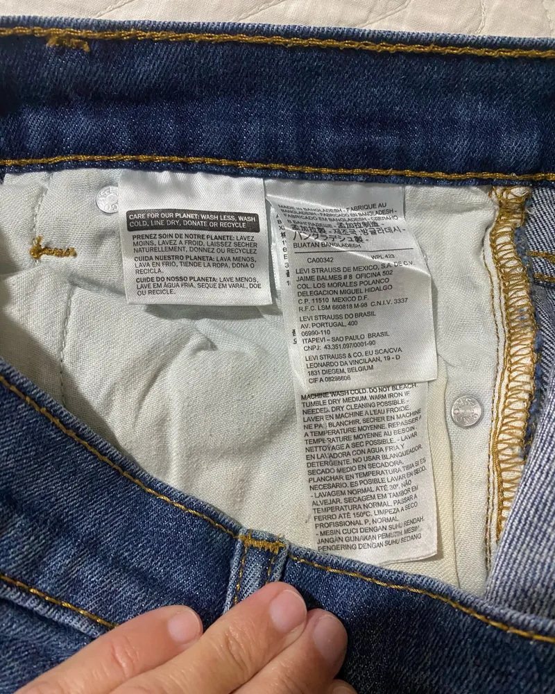 Calca jeans Levis 510 masc