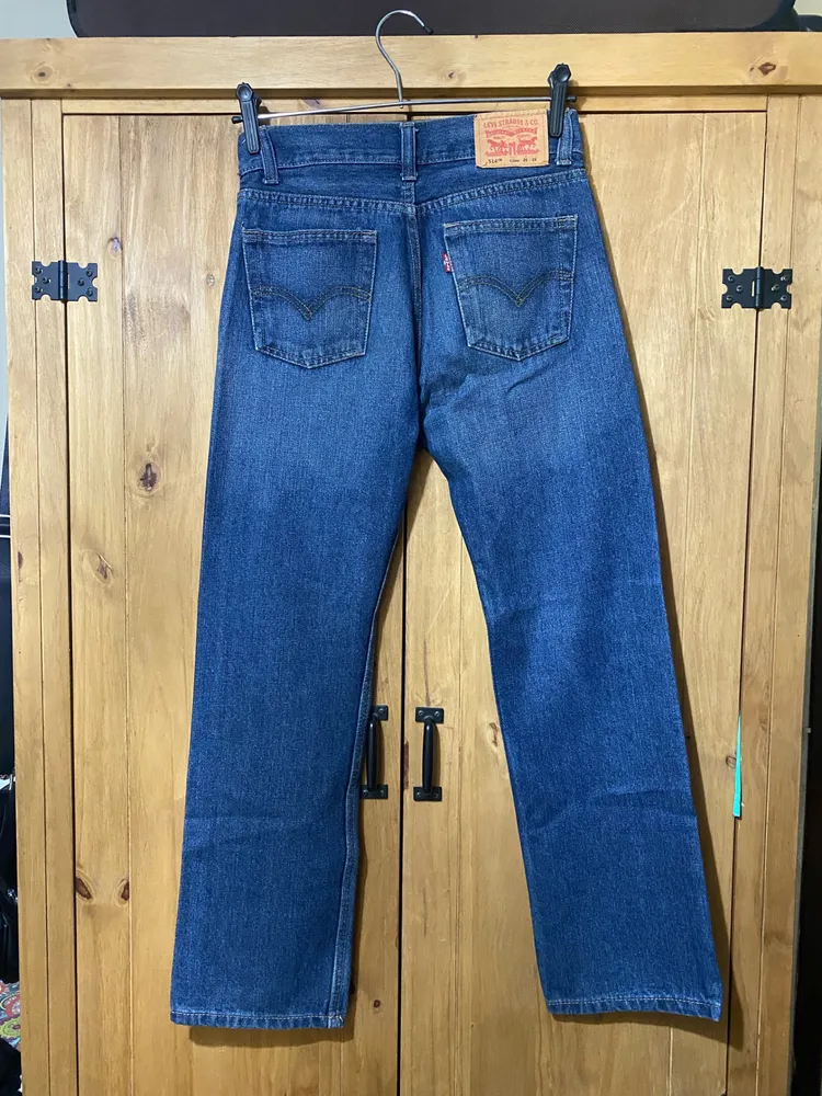 Calça jeans Levis 514 menina
