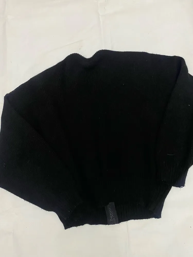 Cardigan em tricot vintage
