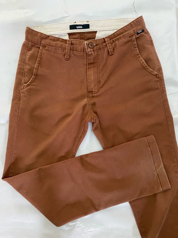 Calça masculina marrom VANS