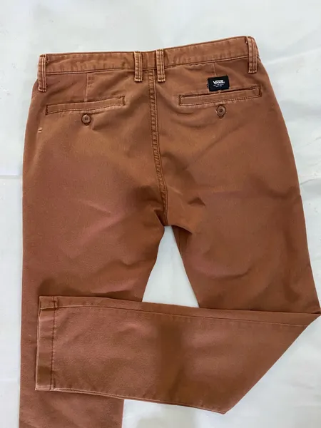 Calça masculina marrom VANS