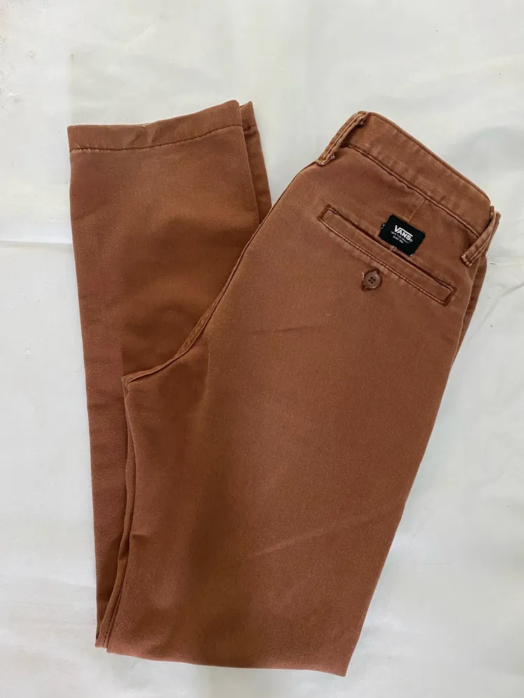 Calça masculina marrom VANS